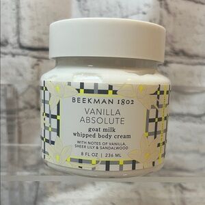 Beekman 1802 Vanilla Absolute Goat Milk Cream